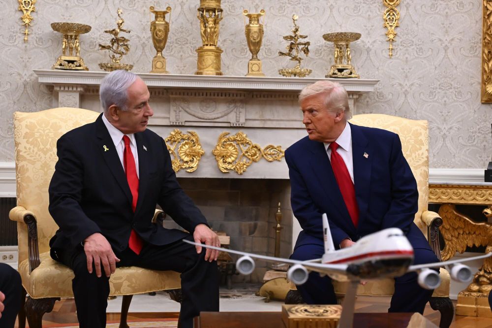 The leaders at the Oval Office