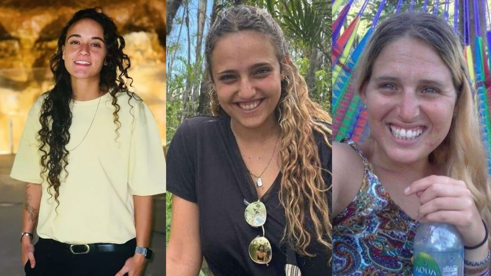 L-R: Doron Steinbrecher, Romi Gonen, Emily Damari