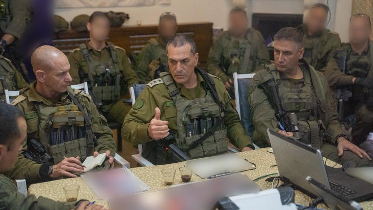 Le chef d’état-major de Tsahal, Eyal Zamir, en visite au Sud-Liban, le 09.04.2026