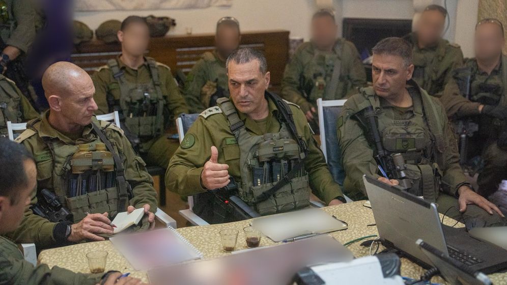 Le chef d’état-major de Tsahal, Eyal Zamir, en visite au Sud-Liban, le 09.04.2026