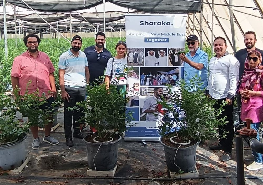 The Pakistani delegation from Sharaka, an organization that promotes the Abraham Accords, visiting Israel.