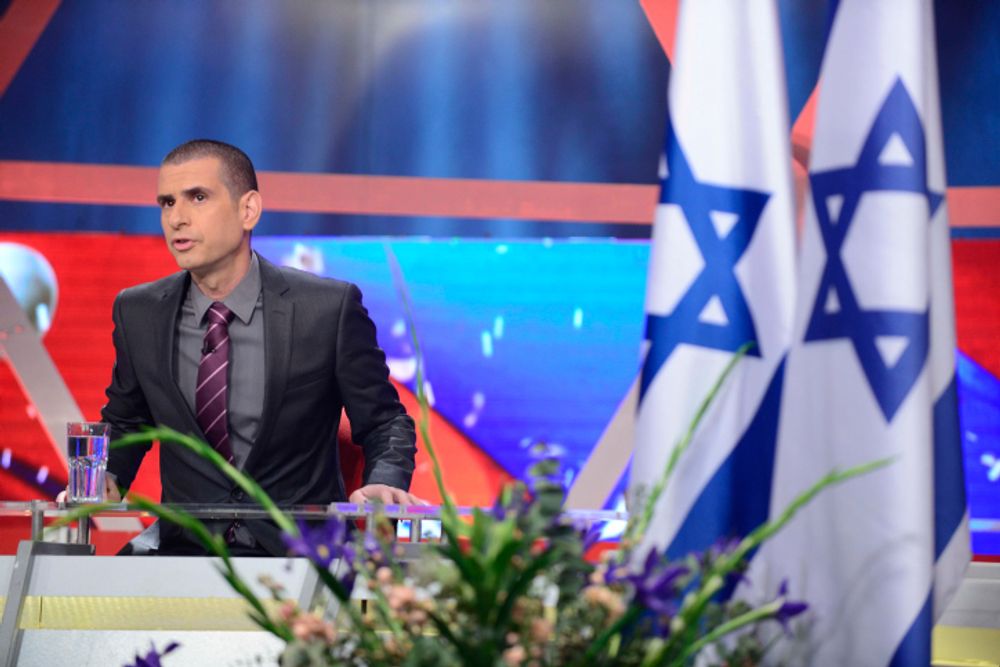 Eyal Kitzis, the host of "Eretz Nehederet"- 