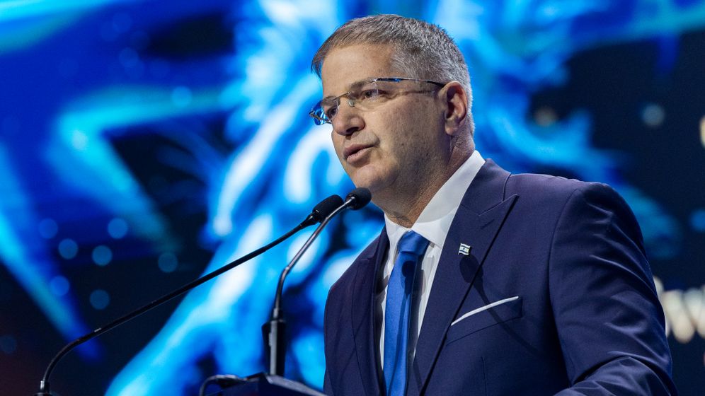 יונתן זינדל / פלאש 90 יואב קיש בטקס פרס ישראל, 22.04.2026