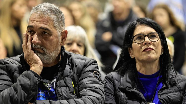 Les parents de Ran Gvili, Talik et Itzik