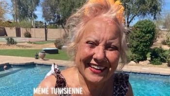 Mémé Odette prise en photo par sa petite-fille Brooke