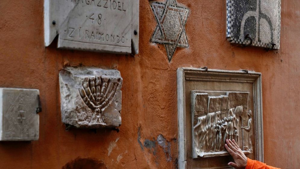 AP Photo/Gregorio Borgia Illustration - Le quartier juif de Rome