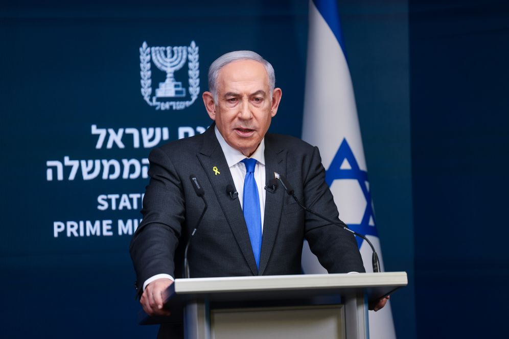 Conférence de presse de Benjamin Netanyahou