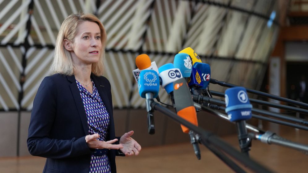 AP Photo/Virginia Mayo The European Union's High Representative for Foreign Affairs and Security Policy, Kaja Kallas, at a meeting of EU foreign ministers at the European Council headquarters in Brussels, March 16, 2026