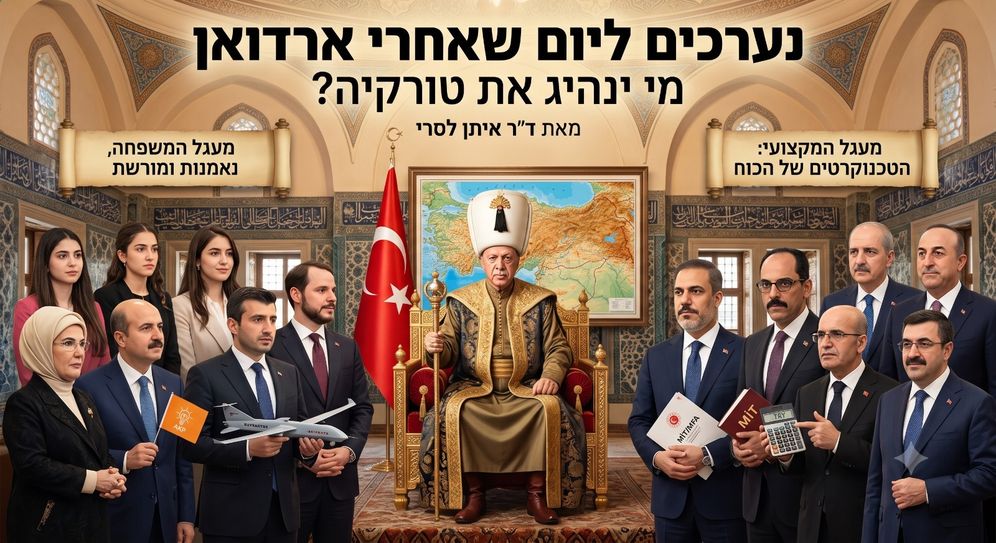 ד"ר איתן לסרי הכנות ליום שאחרי ארדואן - בין סביבתו האישית והפוליטית