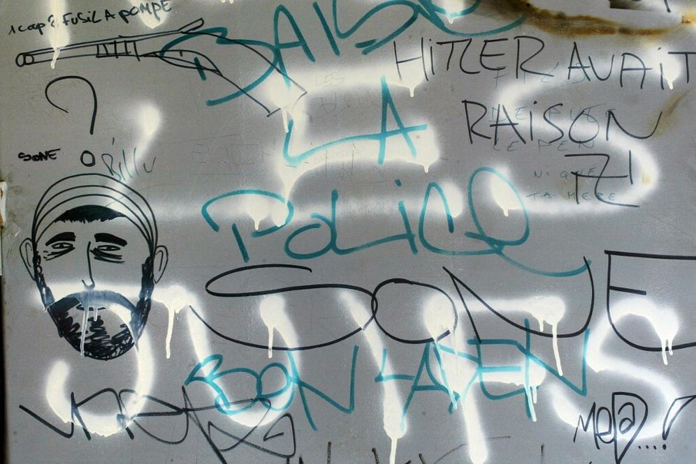 Illustration - Tags antisémites en France