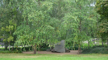 Le mémorial de la Shoah à Hyde Park à Londres, au Royaume-Uni, photographié ici le 7 juin 2007.