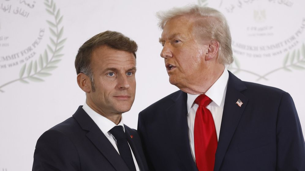 דונלד טראמפ, עמנואל מקרון, 13.01.2026