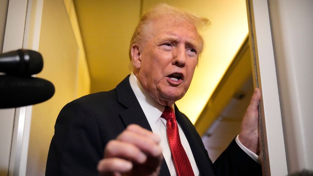 Le président américain Donald Trump