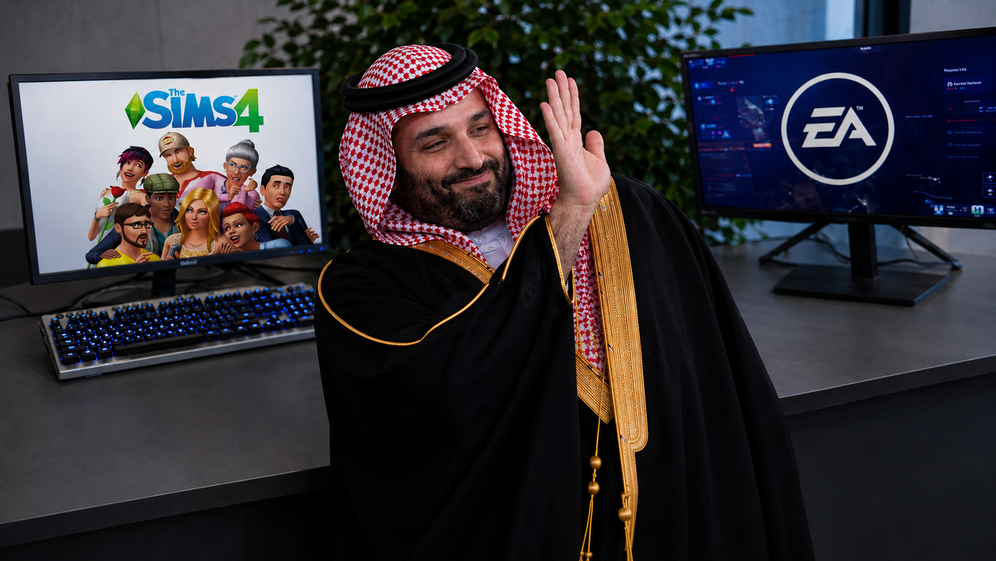 Business Wire, AP Photo/Alex Brandon ولي العهد السعودي الأمير محمد بن سلمان وشركتا إي إي وماكسيس يطلقون لعبتين جديدتين من ذا سيمز 4™️ بناءً على طلب المعجبين