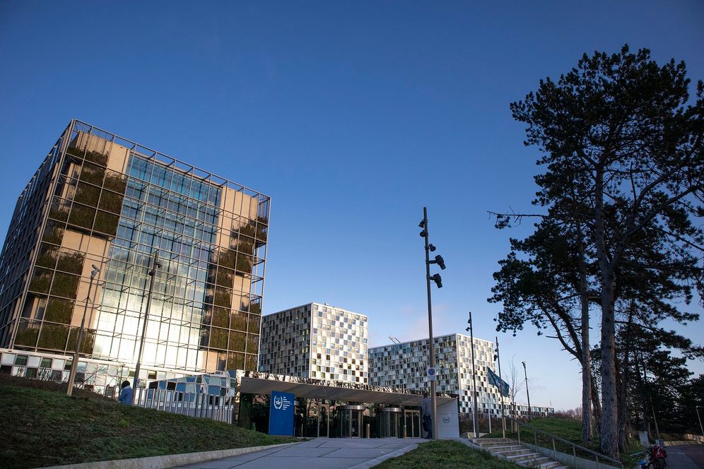 La Cour pénale internationale de La Haye, aux Pays-Bas, le 6 février 2020