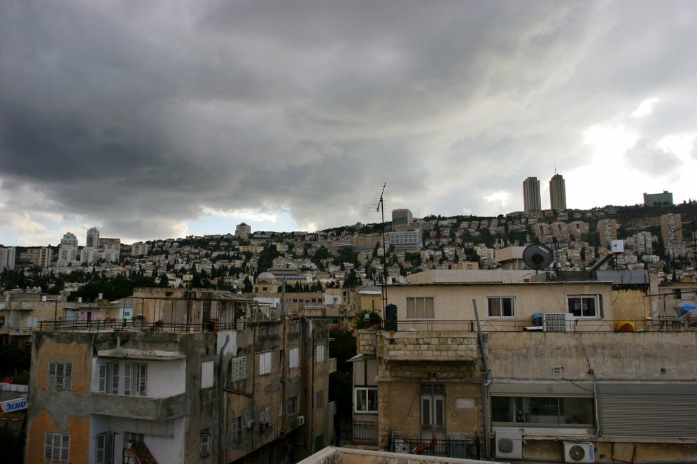 חן לאופולד/פלאש 90 מעונן חלקית בחיפה