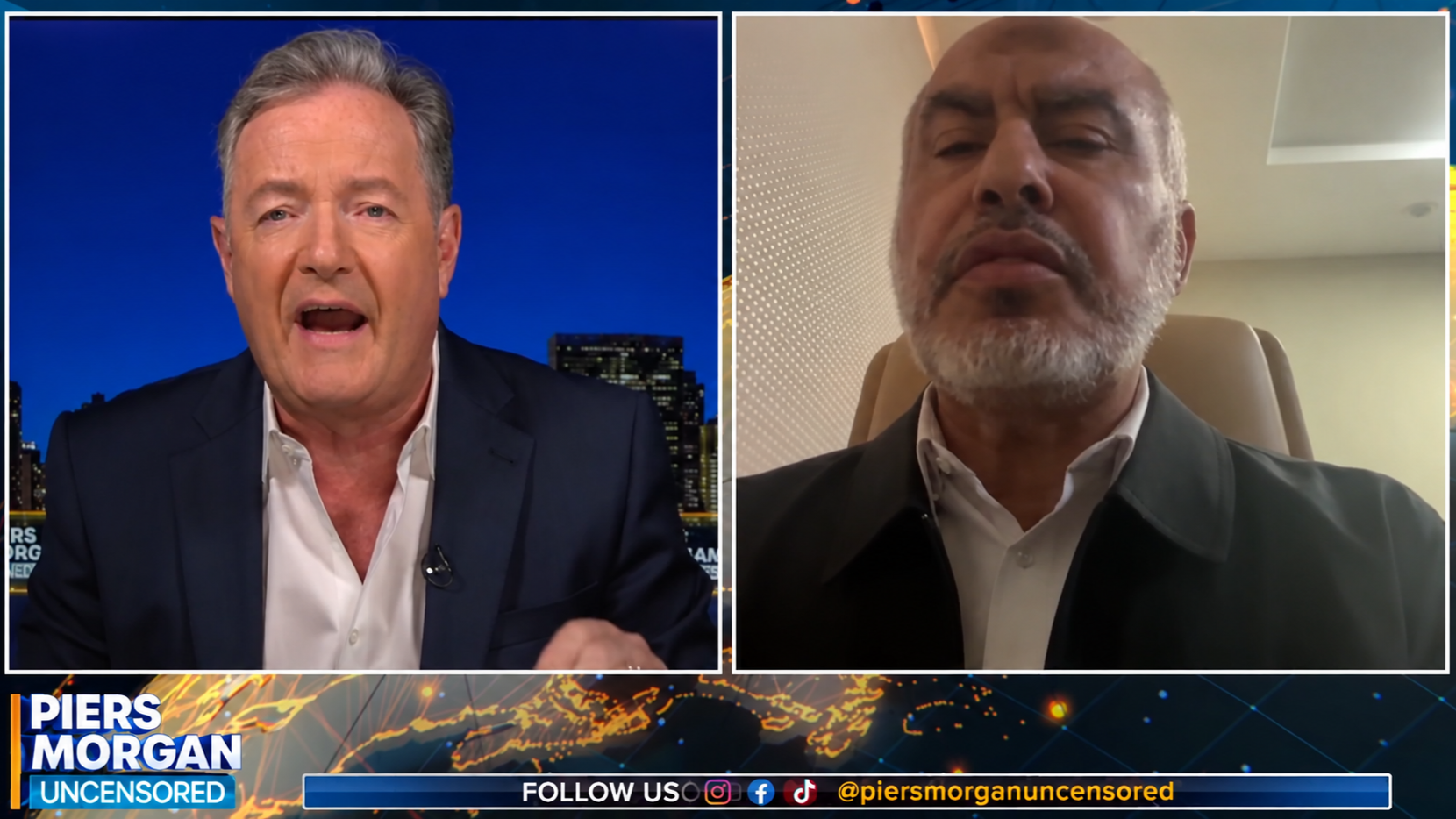 "Pourquoi enlever un bébé ?" : vif échange entre Piers Morgan et le porte-parole du Hamas