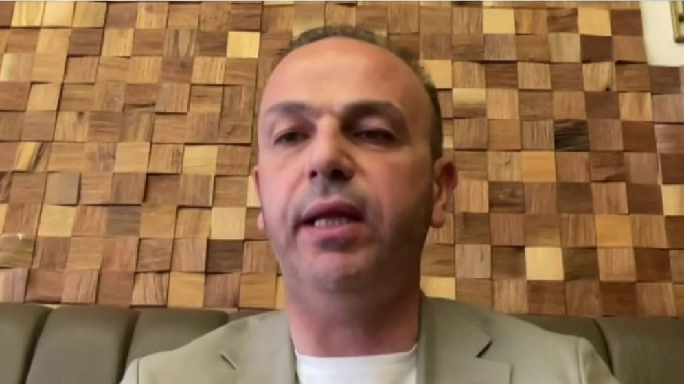 i24news/video screen رئيس بلدية الخليل يوسف الجعبري