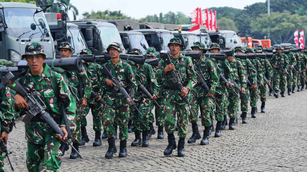 Illustration - Indonesian soldiers