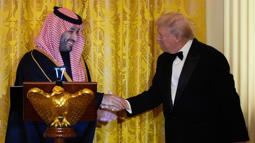 AP Photo/Alex Brandon Donald Trump et Mohamed Ben Salmane, à la Maison Blanche, le 18.11.2025