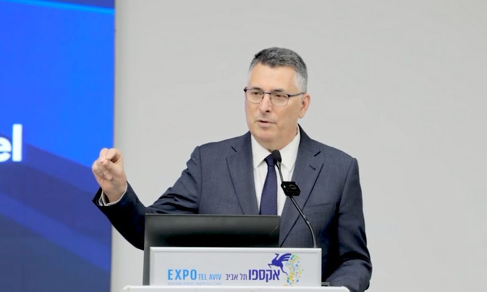 Oz Shechter Le ministre israélien des Affaires étrangères, Gideon Saar, MUNI EXPO