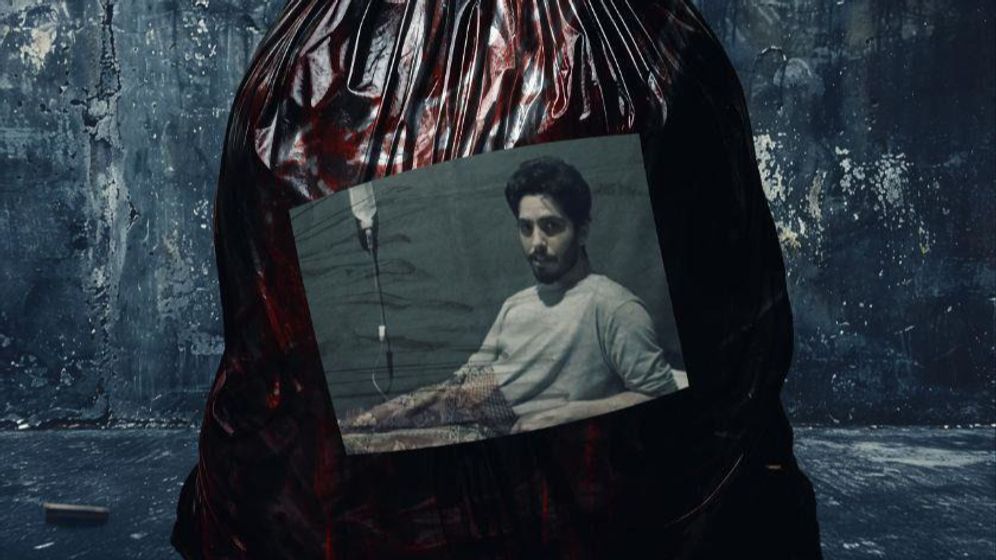 A photo of Israeli hostage Matan Zangauker published by his captors 