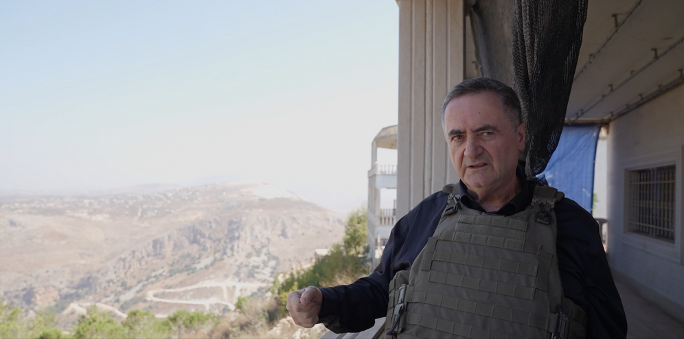 Israel Defense Minister Israel Katz in Lebanon