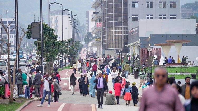 Illustration - Addis Abeba, capitale de l'Éthiopie