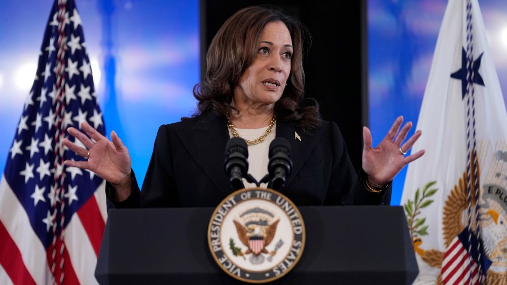 La vice-présidente américaine, Kamala Harris