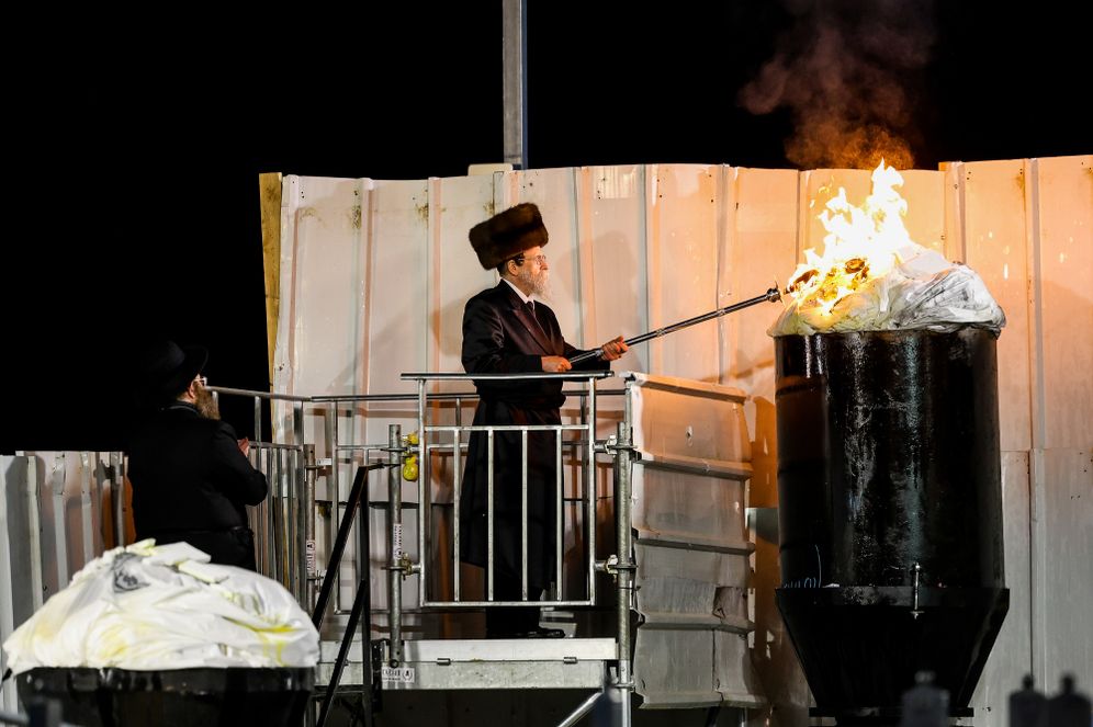 הדלקת לג בעומר במירון , ארכיון