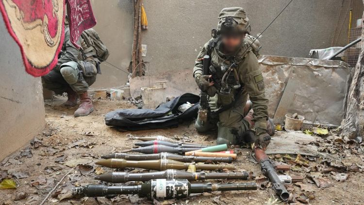 Rocket launchers seized by the IDF