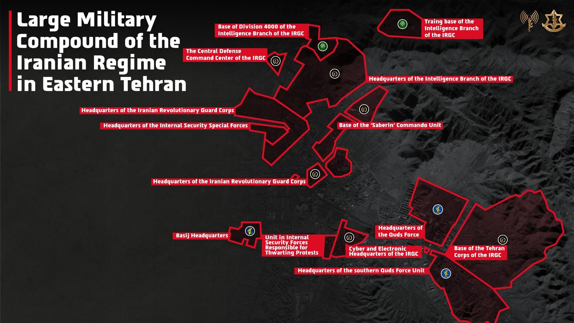 IDF strikes major Iranian security compound in eastern Tehran – i24NEWS