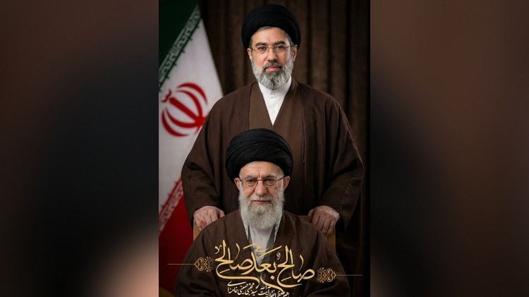 Mojtaba Khamenei and Ali Khamenei