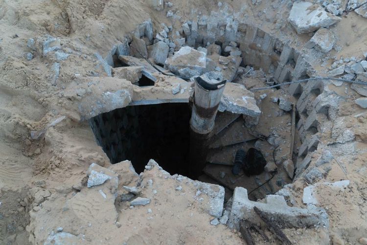 Tunnels found in north of Jabaliya, Gaza Strip