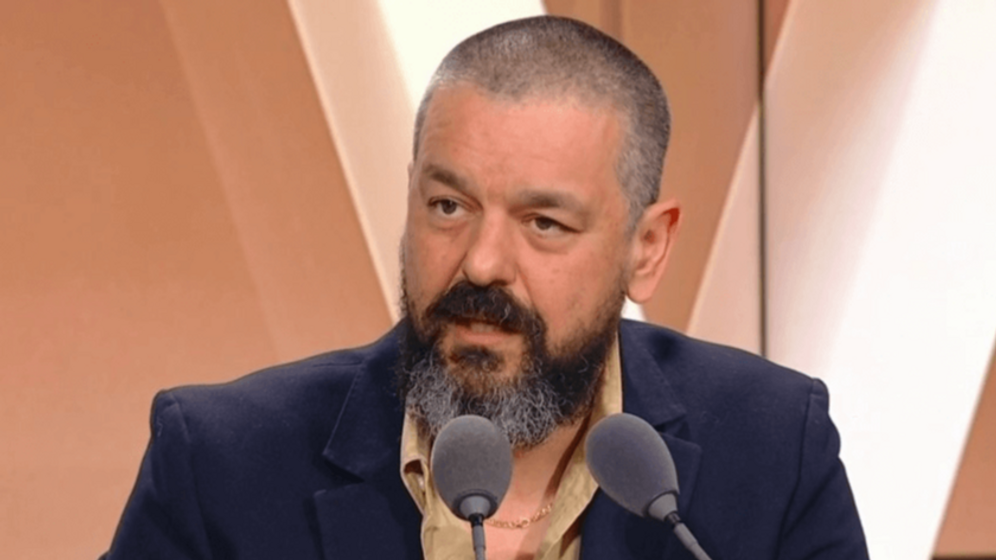 Capture d'écran/ i24NEWS L'auteur Joann Sfar dans Conversations avec Anna Cabana, le 14 mars 2023