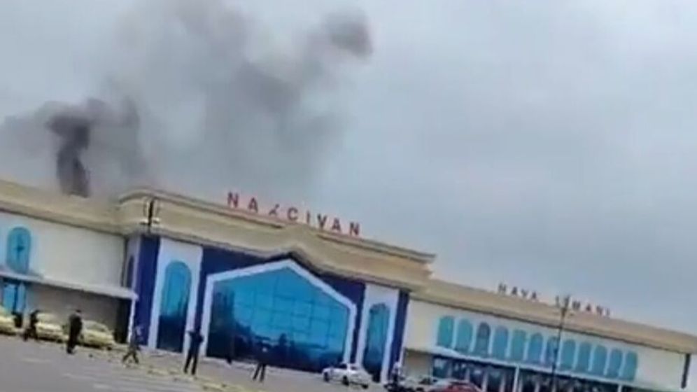 כטב"ם איראני התרסק סמוך לבית ספר בכפר שקרבאד באזרבייג'ן

