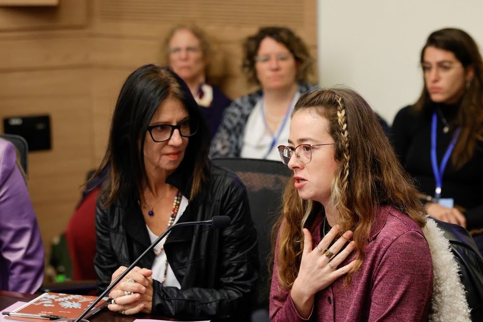 נעם פרידמן רז חשפה בכנסת: "נאנסתי שלוש פעמים"