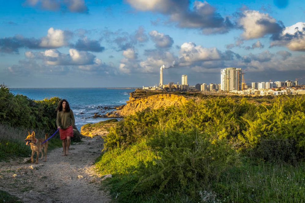 מעונן חלקית בשמורת הטבע חוף גדור בחדרה, ארכיון