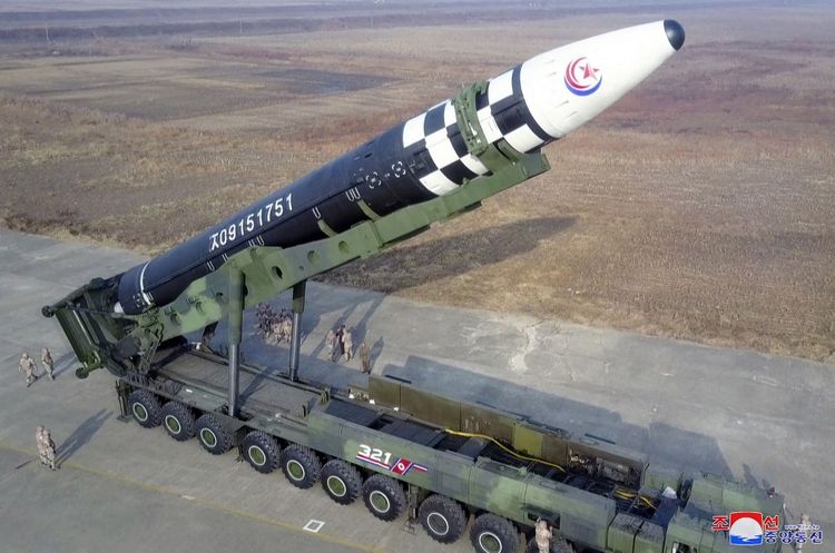 STR / KCNA VIA KNS / AFP