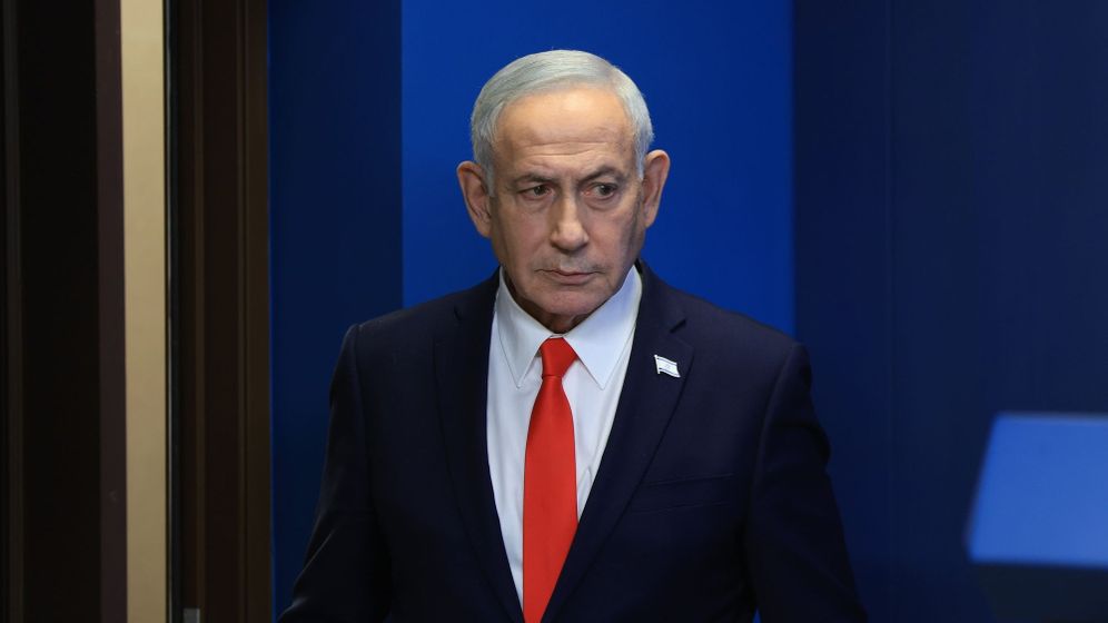 Ronen Zvulun, Pool Photo via AP Le Premier ministre israélien Benjamin Netanyahou, juin 2026