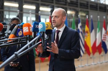 Le ministre français de l’Europe et des Affaires étrangères, Jean-Noël Barrot