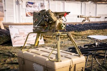 معرض الأسلحة المصادرة من حزب الله في جنوب لبنان