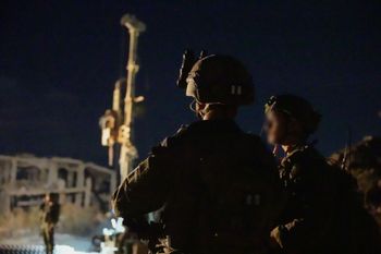 IDF troops from the Northern Brigade drill holes to support tunnel demolition in northern Gaza, September 2, 2026.