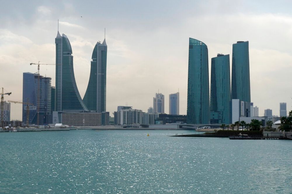 View of Manama in Bahrain