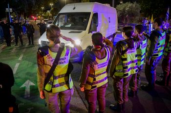 Arrivée d'un corps d'otage rapatrié de Gaza à l'institut médico-légal d'Abu Kabir