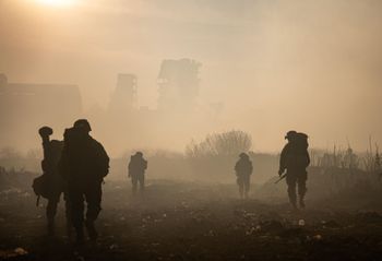 IDF troops operating in Beit Hanoun in northern Gaza 