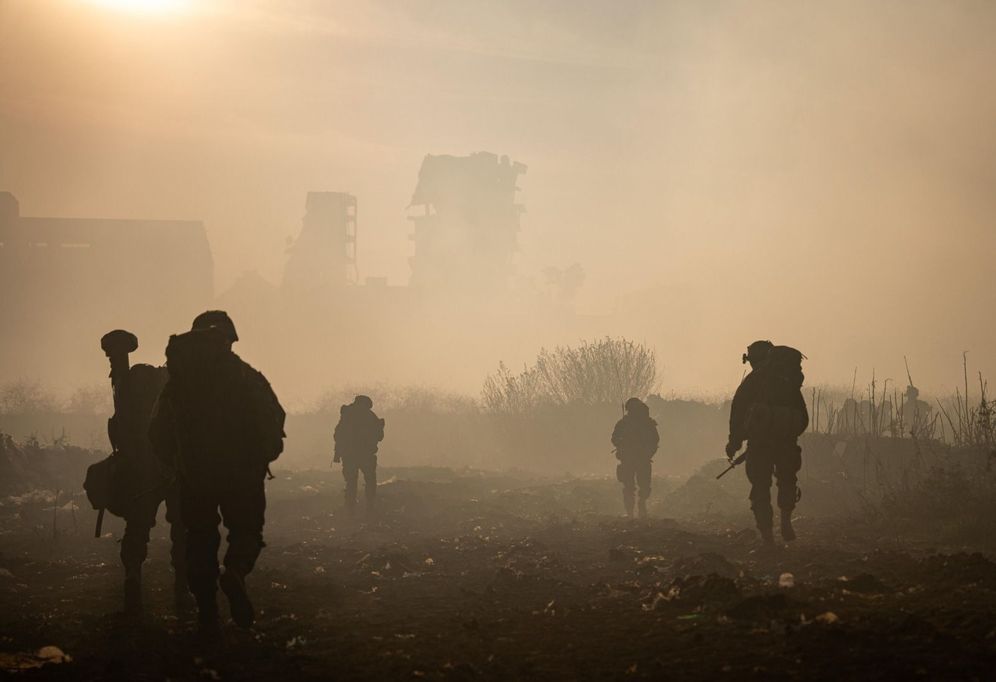 IDF Spokesperson IDF troops operating in Beit Hanoun in northern Gaza