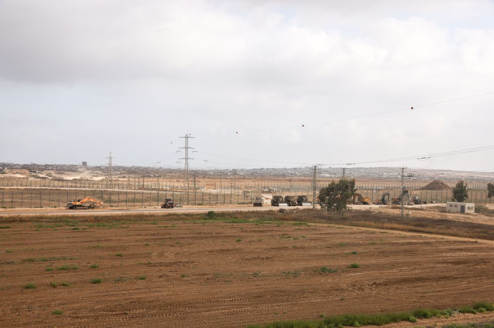 Yossi Aloni/Flash90 La frontière entre Israël et la bande de Gaza
