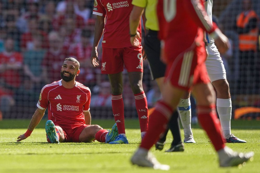 AP Photo/Ian Hodgson محمد صلاح