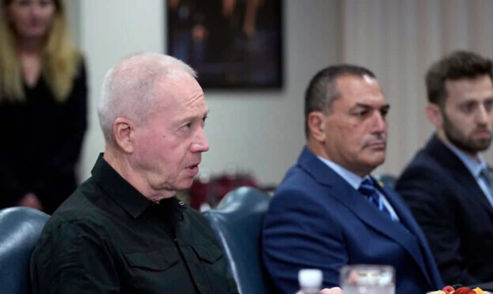 Israeli Defense Minister Yoav Gallant in Washington D.C., USA.